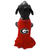 All Star Dogs Dog Apparel 2XS GA Bulldogs Red Cheerleader Dog Dress