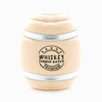 Hugsmart Products Inc dog toys Food Party Whiskey Barrel Interactive Plush Dog Toy Set - 4 Pc