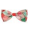 Americana Christmas Holiday Plaid Bow Tie Pet Collar Attachment - 2 Sizes