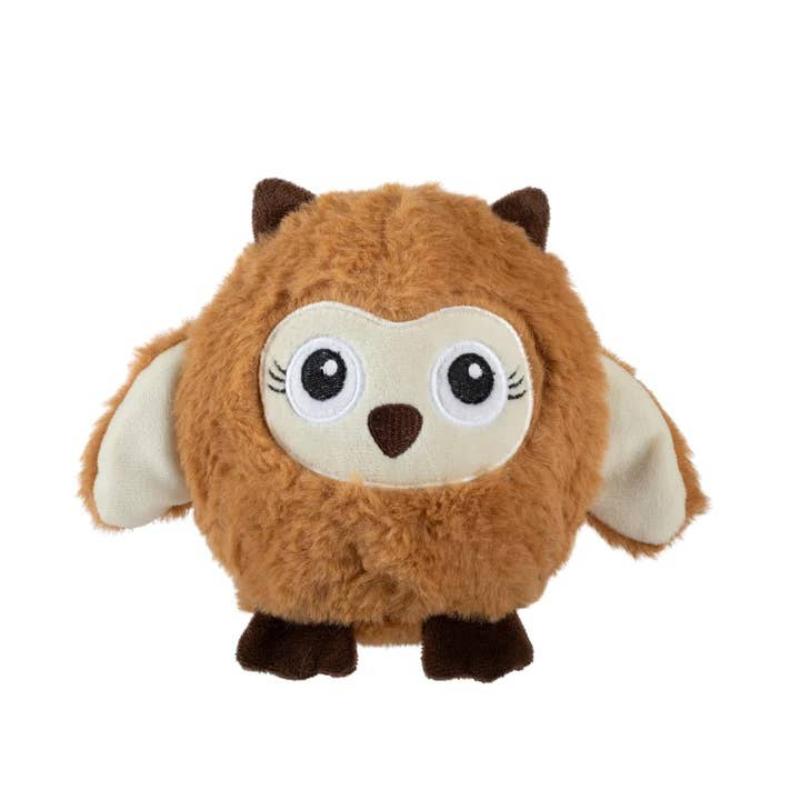 PetShop by Fringe Studio dog toys Don't Ruffle My Feathers Rubber & Plush Dog Toy