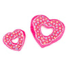 The Worthy Dog dog toys Puppy Love Heart Pink Dog Toy - 2 Sizes