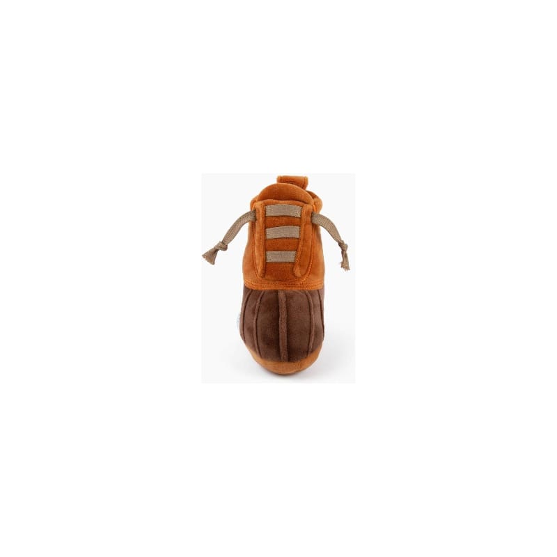 Muttzie dog toys LL Bark Brown Boot Plush Dog Toy