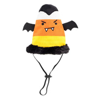 The Worthy Dog Hats SM Candy Corn Ghouls Halloween Party Pet Hat - 2 Sizes