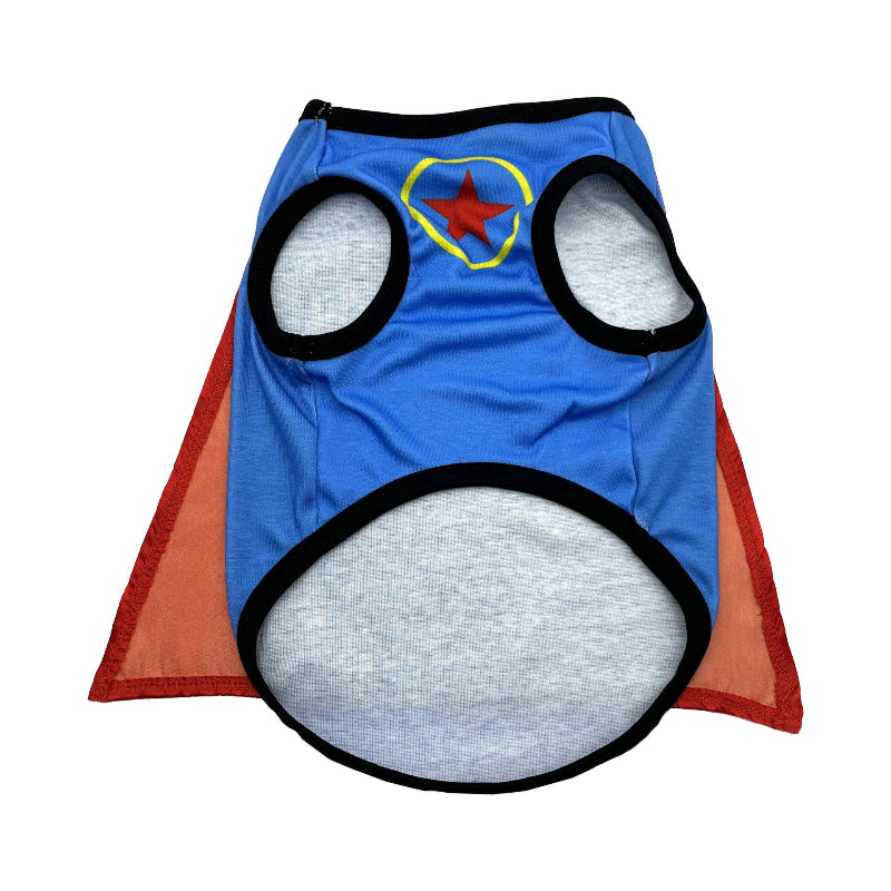 Barker's Bowtique Barker's Bowtique - Super Dog Tank w/ Cape: XS