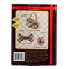 Haute Diggity Dog dog toys LIMITED EDITION Checker Chewy Box Plus Squeak Dog Toy Set - 3 Pc