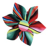 Huxley & Kent Bow Tie SM Serape Stripe Colorful Pinwheel Pet Collar Attachment -2 Sizes