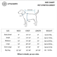 Little Earth Productions Dog Apparel Green Bay Packers Big Pet Stretch Dog Jersey