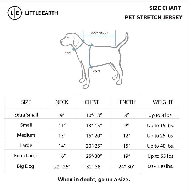 Little Earth Productions Dog Apparel Green Bay Packers Big Pet Stretch Dog Jersey