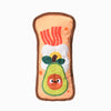 Hugsmart Products Inc dog toys AvocadoCollection Avocado Toast Plush Dog Toy