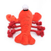 ZippyPaws dog toys Luca the Lobster Playful Pal Plush Squeaky Dog Toy