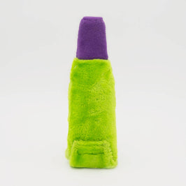 Happy Hour Crusherz Halloween Frankenstein Wine Plush Squeaky Dog Toy