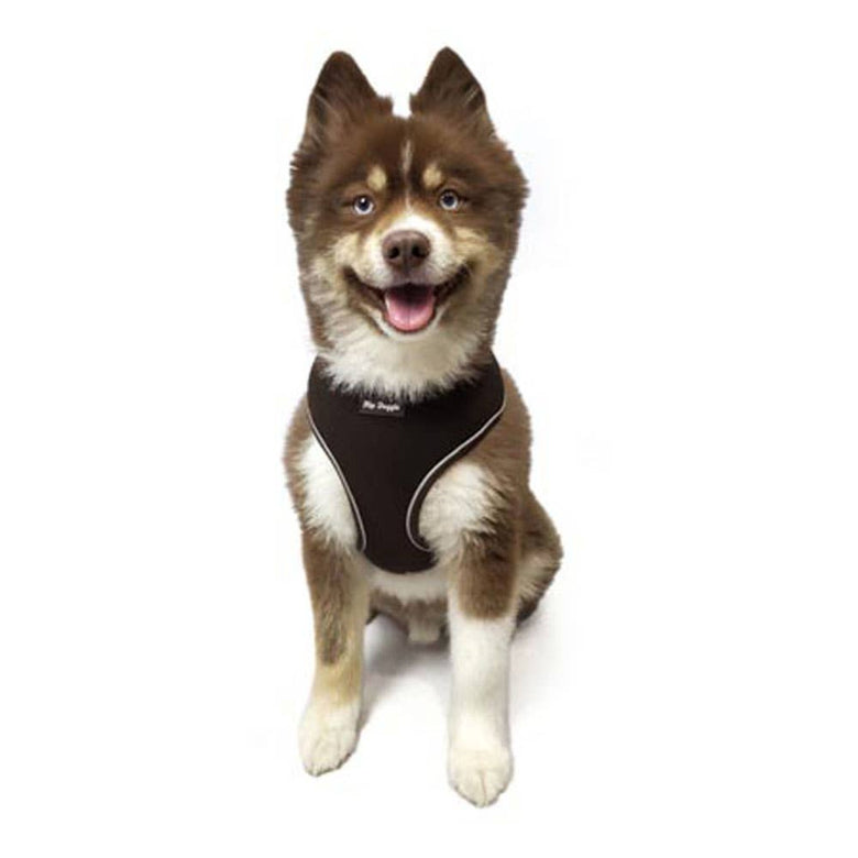 Barker's Bowtique Barker's Bowtique - Hip Doggie -  Ultra Comfort Harness - Brown: XS