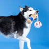 Batter Up Baseball Bat Ball Sports Plush Squeak Dog Toy
