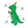 I'm How Old Birthday Rex Plush Squeaky Dog Toy