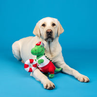 To The Rex-Cue Lifeguard Rex Plush Squeaky Dog Toy
