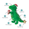 Christmas Holiday Rex-Mas Is Here! Plush Squeaky Dog Toy