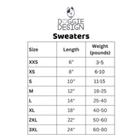 Winter Combed 100% Cotton Cable Knit Riverside Blue Warm Dog Sweater