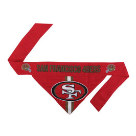 SF 49ers Pet Bandana