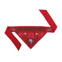 SF 49ers Pet Bandana