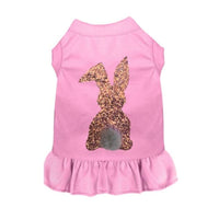 Bark Fifth Avenue Dresses XS Sparkle Bunny Pet Dress - Pink