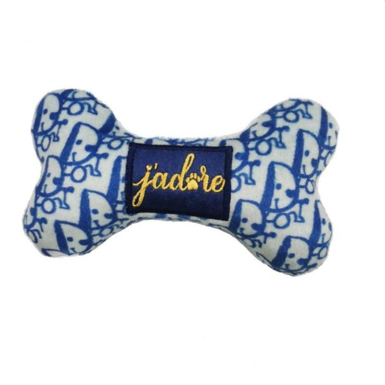 Haute Diggity Dog dog toys Dog-ior Bone Plush Squeak Dog Toy - 3 Sizes