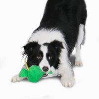 Hugsmart Products Inc dog toys Castle Story Dragon Super Ball Plush Dog Toy