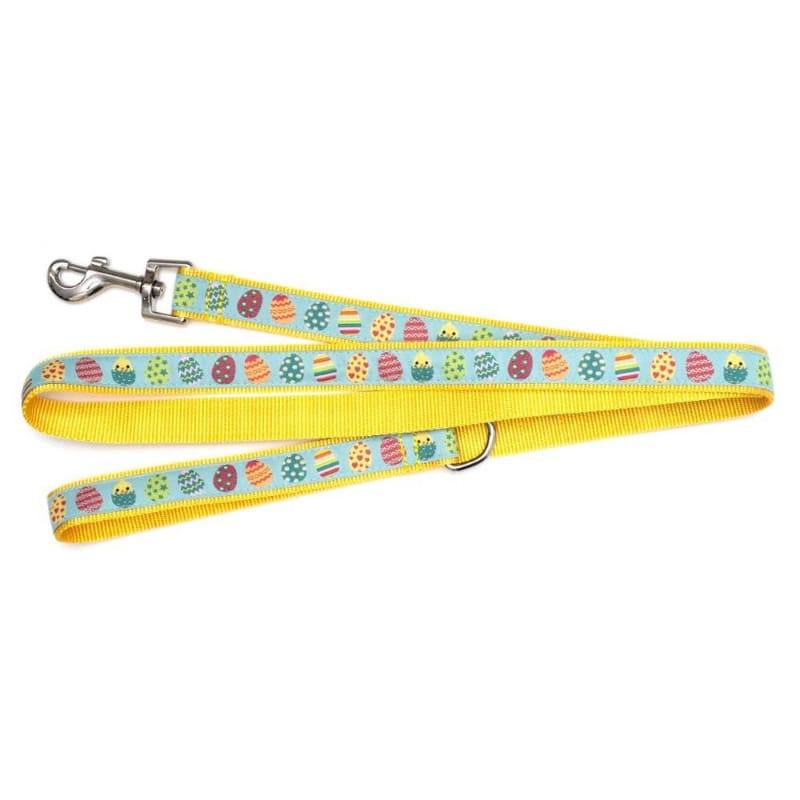 The Worthy Dog Leashes Easter Eggs Colorful Spring Dog Leash - 2 Sizes