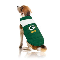 Little Earth Productions Jackets Green Bay Packers Pet Parka Puffer Dog Vest