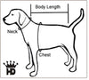 Barker's Bowtique Barker's Bowtique - May the Fetch be with You Dog Bandana - reversible: XS