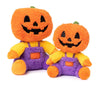 FuzzYard dog toys Halloween Pumpkin Jack O Chan Plush Squeak Dog Toy - Sm Size