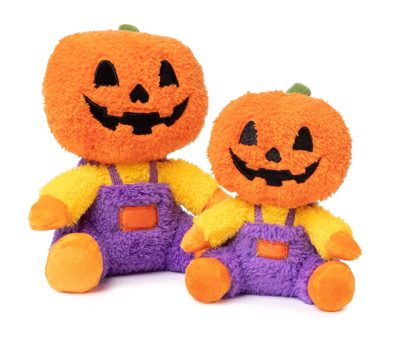 FuzzYard dog toys Halloween Pumpkin Jack O Chan Plush Squeak Dog Toy - Sm Size