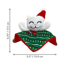 Kong Cat Toys Holiday Crackles Santa Kitty Christmas Cat Toy