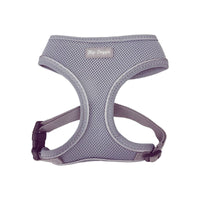 Barker's Bowtique Barker's Bowtique - Hip Doggie-Old Header Cards- Ultra Comfort Harness-Grey: XS