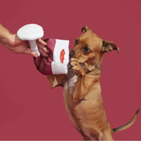 BARK dog toys BARK Grrrande Red Vino Plush Dog Toy