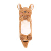 ZippyPaws dog toys Kangaroo Snooziez with Shhhqueaker Plush Dog Toy
