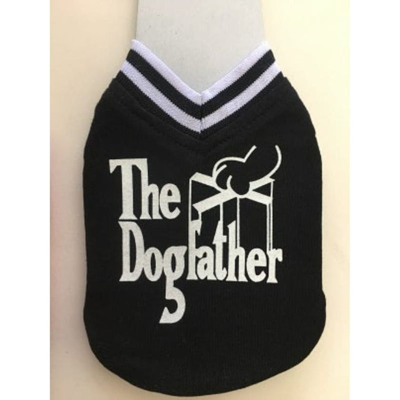 Puppe Love / PamPet USA Tee's 0 The DogFather Black Pet Tee