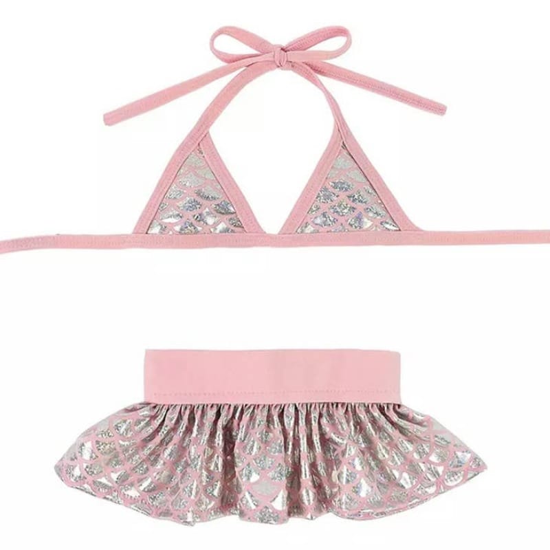 AE-GURU Swimwear XS / Pink Mermaid Pet Bikini - 2 Piece