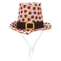 The Worthy Dog Hats SM Fall Season Pilgrim Party Pet Hat - 2 Sizes