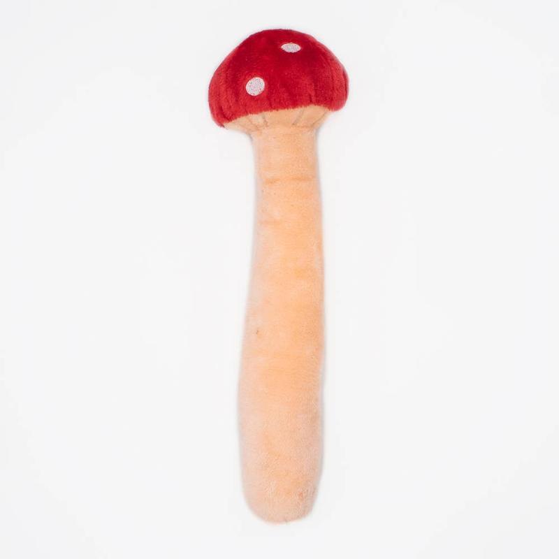 ZippyPaws dog toys Jigglerz Mushroom Dog Toy