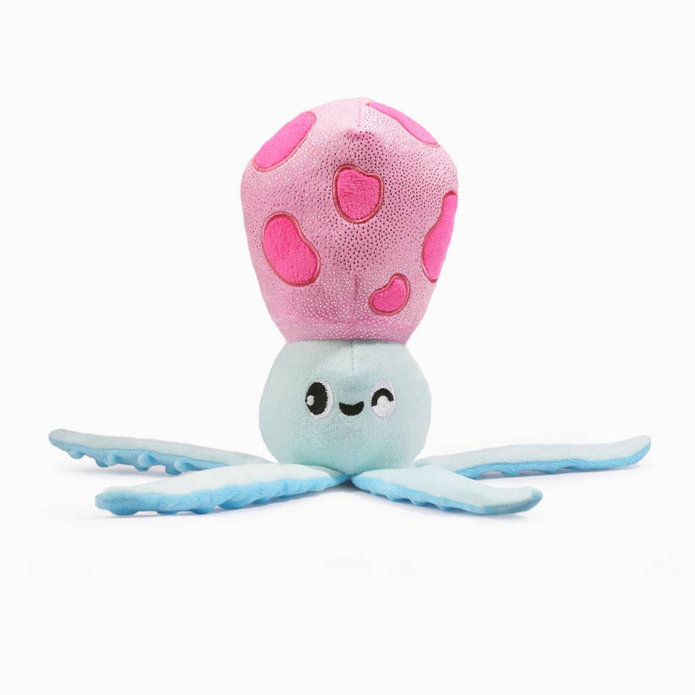 Hugsmart Products Inc Hugsmart Products Inc - HugSmart Pet - Ocean Pals  | Squid - Dog Plush Toy