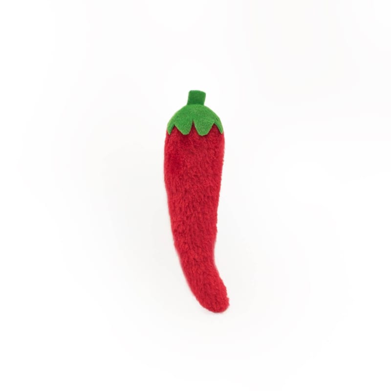 ZippyClaws Cat Toys Kickerz Red Pepper Plush Cat Toy