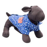 The Worthy Dog CollardShirts Stars Red White Blue Patriotic Collared Dog Shirt