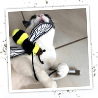 Meowijuana Cat Toys Meowijuana Get Buzzed Bee with Wand Cat Toy
