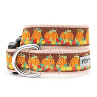 The Worthy Dog COLLARS XS Fall Pumpkin Patch Dog Collar
