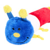 ZippyPaws dog toys Caterpillar Primary Colors Long Plush Squeaky Dog Toy