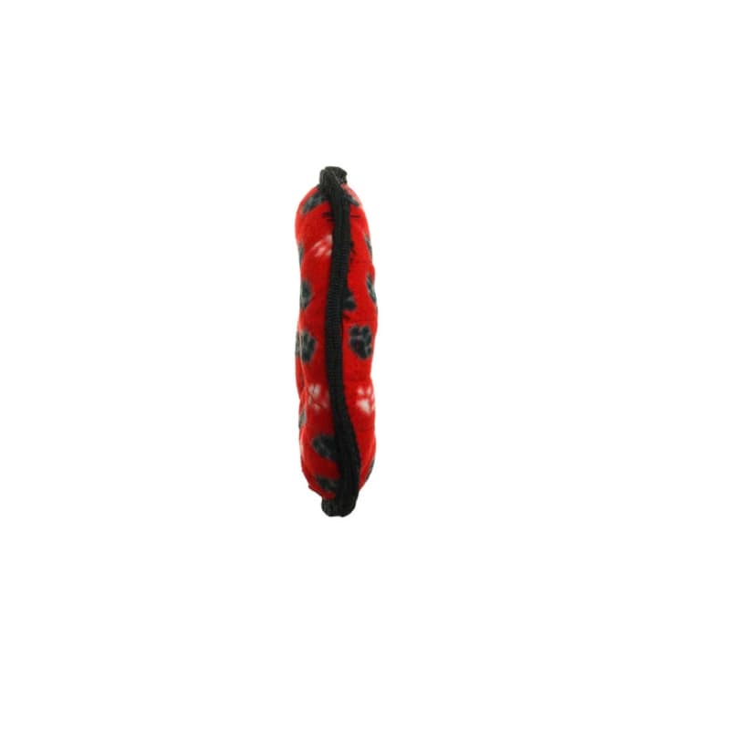 VIP Products/Tuffy dog toys Tuffy Ultimate Ring Red Paws Durable Tough Jr Dog Toy