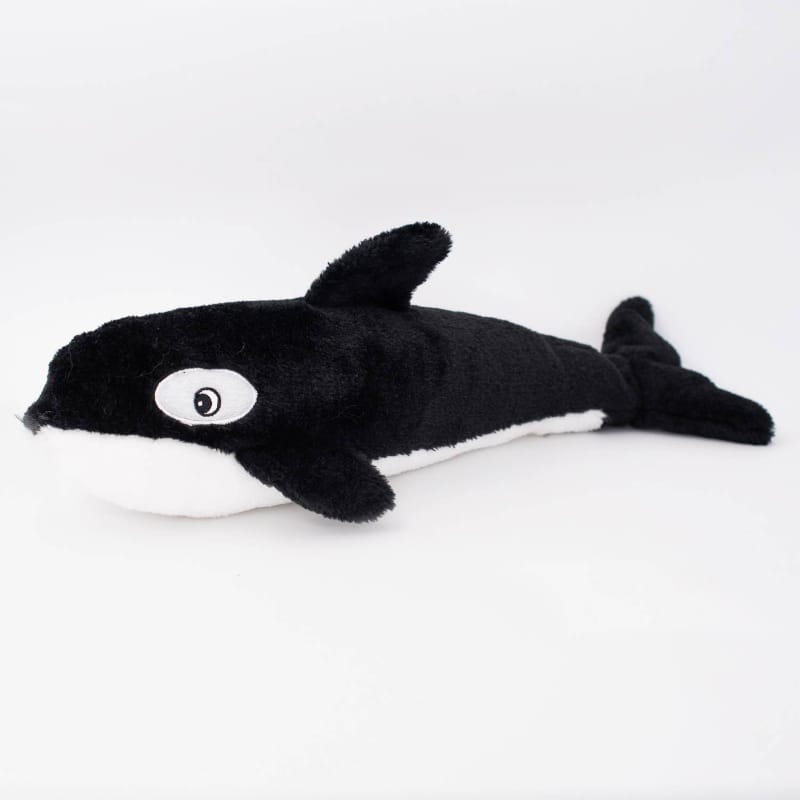 ZippyPaws dog toys Jigglerz Killer Whale Plush Squeaky Dog Toy