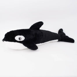 ZippyPaws dog toys Jigglerz Killer Whale Plush Squeaky Dog Toy