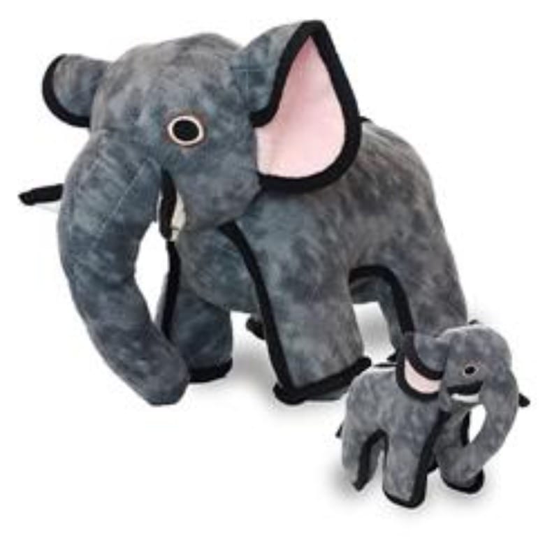 VIP Products/Tuffy dog toys Tuffy Zoo Series Emery Elephant Durable Tough Dog Toy - 2 Sizes