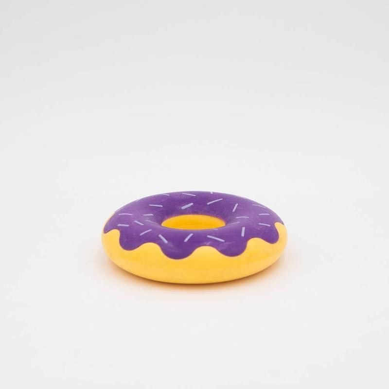 ZippyPaws dog toys Halloween ZippyTuff Donutz Grape Jelly Tough Dog Toy